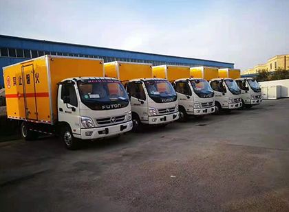 名山爆破器材运输车